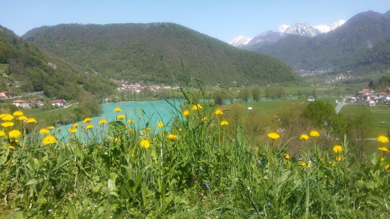 Sobe Baca Hotell Most na Soči Exteriör bild