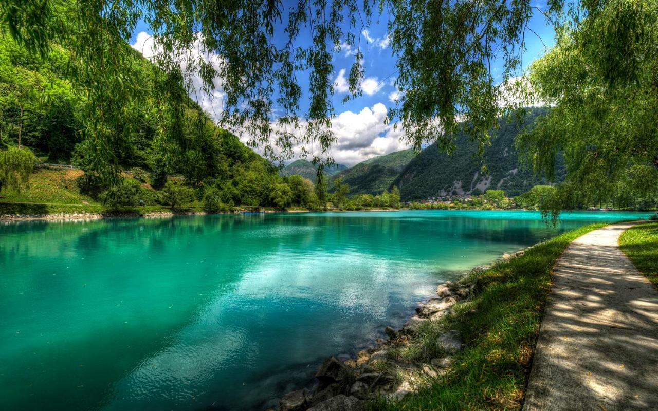 Sobe Baca Hotell Most na Soči Exteriör bild